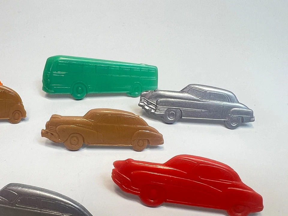 1950's SIKU 10 Margarine Prize Toy Models Car Van Bus 1/87 Ford DKW VW T1 Opel++ - Image 3 of 4