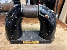 VINTAGE WWII era General Electric MAGNETRON MAGNET Miltary Radar Yoke Magnet