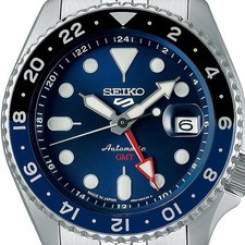 Seiko 5 Sports SBSC003 GMT Sports Style Mechanical Automatic Men Watch New