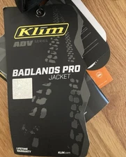 Klim Badlands Pro Adventure Motorcycle Jacket, Stealth Black - Medium