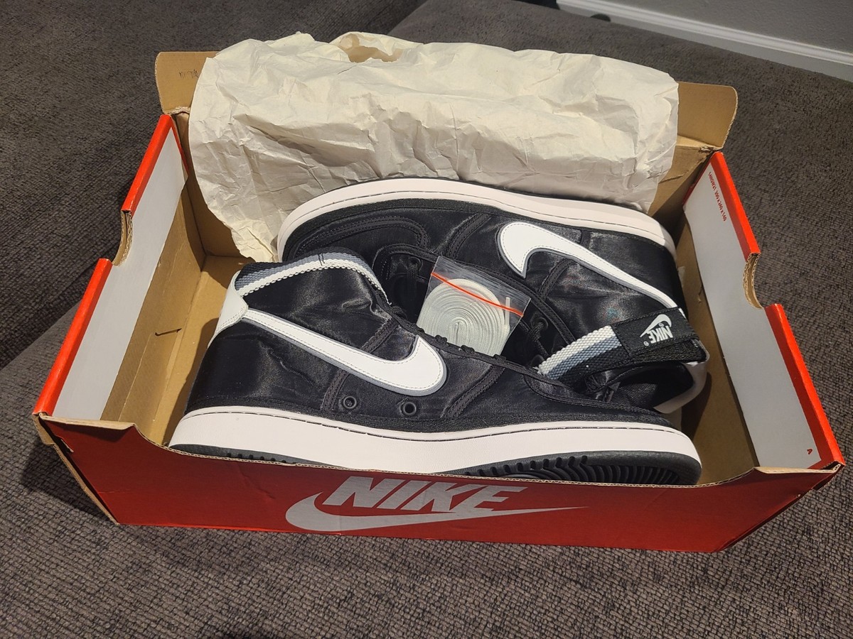 Nike Vandal High Supreme Nylon OG 2017 Sneakers Men\'s 12 Nike Vandal High Supreme Black White 2017 - StockX News main image 3