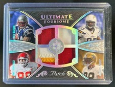 2008 UD Ultimate Tony Gonzalez Jeremy Shockey Antonio Gates Ben Watson Patch /20