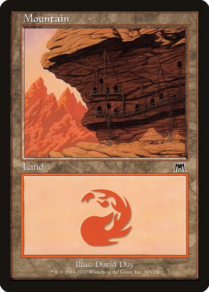 Mountain - 345 - Onslaught - MTG