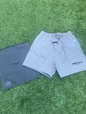 SS22 Dark Oatmeal Grey Fear of God Essentials Shorts Size Large