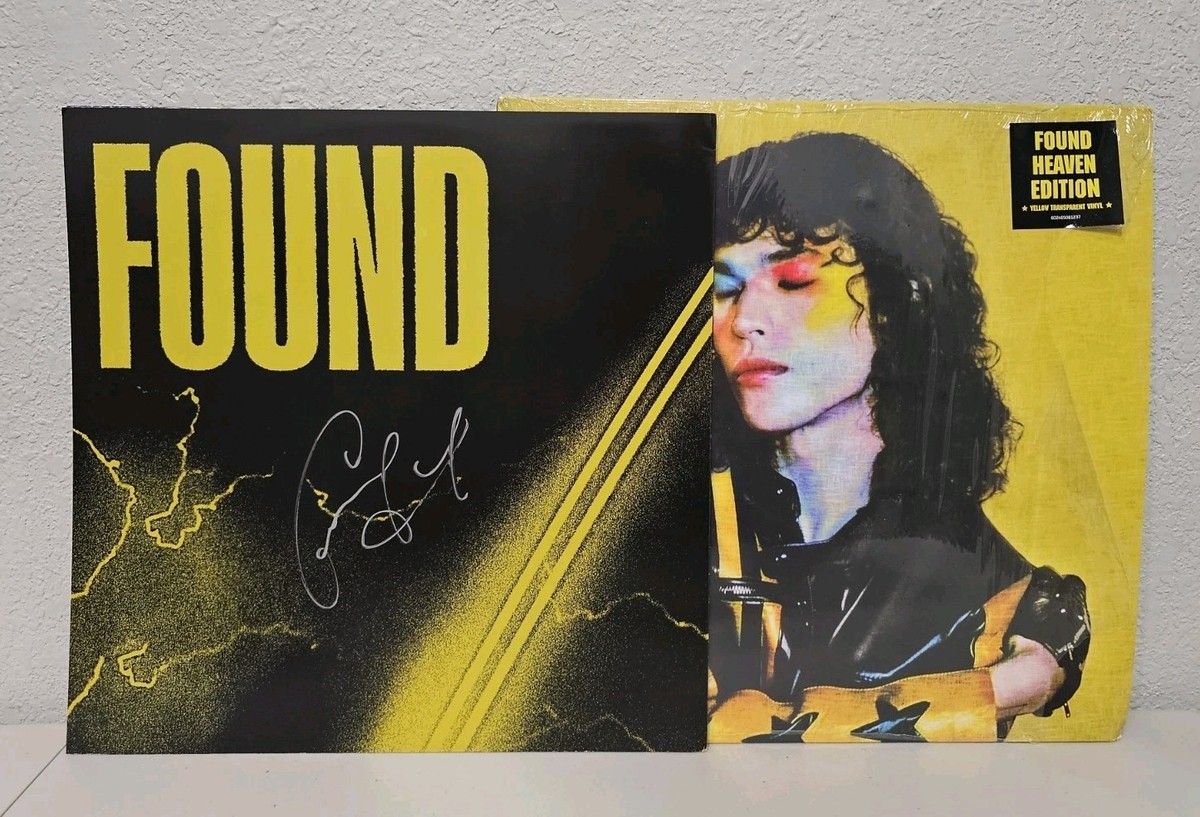 Conan Gray Found Heaven Translucent Yellow Vinyl LP + Signed