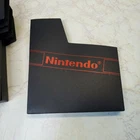Nintendo NES Cartridge Dust Cover Game Sleeve Vintage Original in Shiny Foil Red
