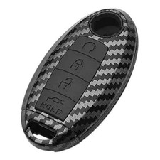 Key Fob Case Black Cover Compatible with EX FX X G JX M Q QX Series for Altima C