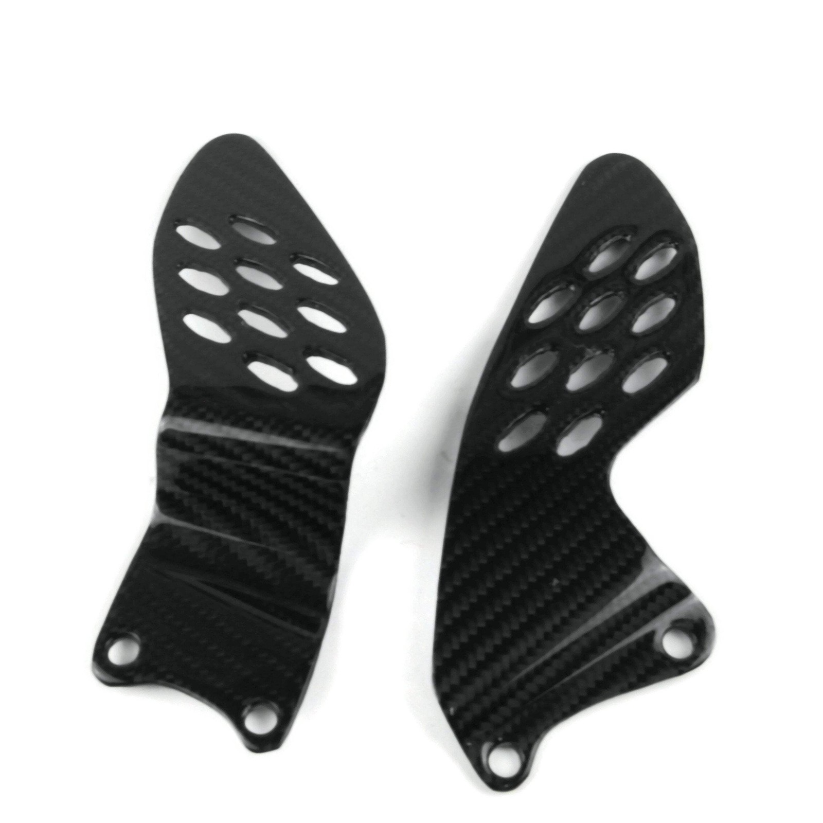 Reposes pieds carbone fibre 100% ultra légers pour Yamaha YZF R1