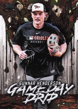 2026 Topps #GD-13 Gunnar Henderson Gameday Drip