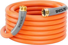 5/8'' Heavy Duty Rubber Garden Hose 25FT, 1200Psi Burst, 300Psi Working, Hot/Col