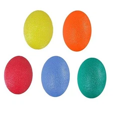 Squeeze Balls for Hand Therapy, Exercise, Arthritis - Grip Strengthener A-Oval