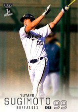[OBO/MSG]Yutaro Sugimoto Orix Buffaloes  Regular Card Bbm 2026 1St