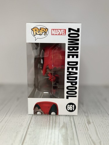 Funko Pop! Vinilo: Marvel - Zombie Deadpool #661 - Imagen 2 de 7