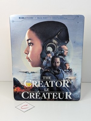 The Creator (4K UHD + Blu-Ray, 2023) 2-Disc Set with Slipcover