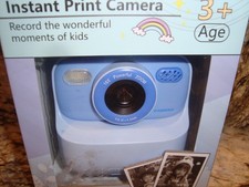 NEW Instant Print Camera for Kids, 1080p Full HD with 32GB SDCard,BLUE