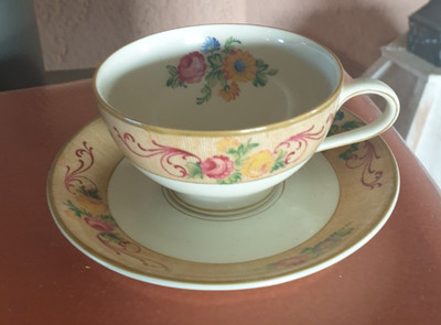 Antike Rosenthal Kronach Else elfenbein Espressotasse Mokkatasse 2 tlg.