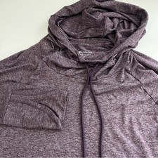 Athleta Women's Up Tempo Hoodie Long Sleeve purple medium active workout