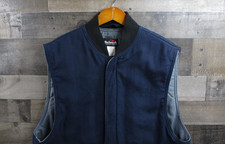 Bulwark FR Vest Mens Large Navy Nomex IIIA Flame Resistant Insulated LNS2NV3