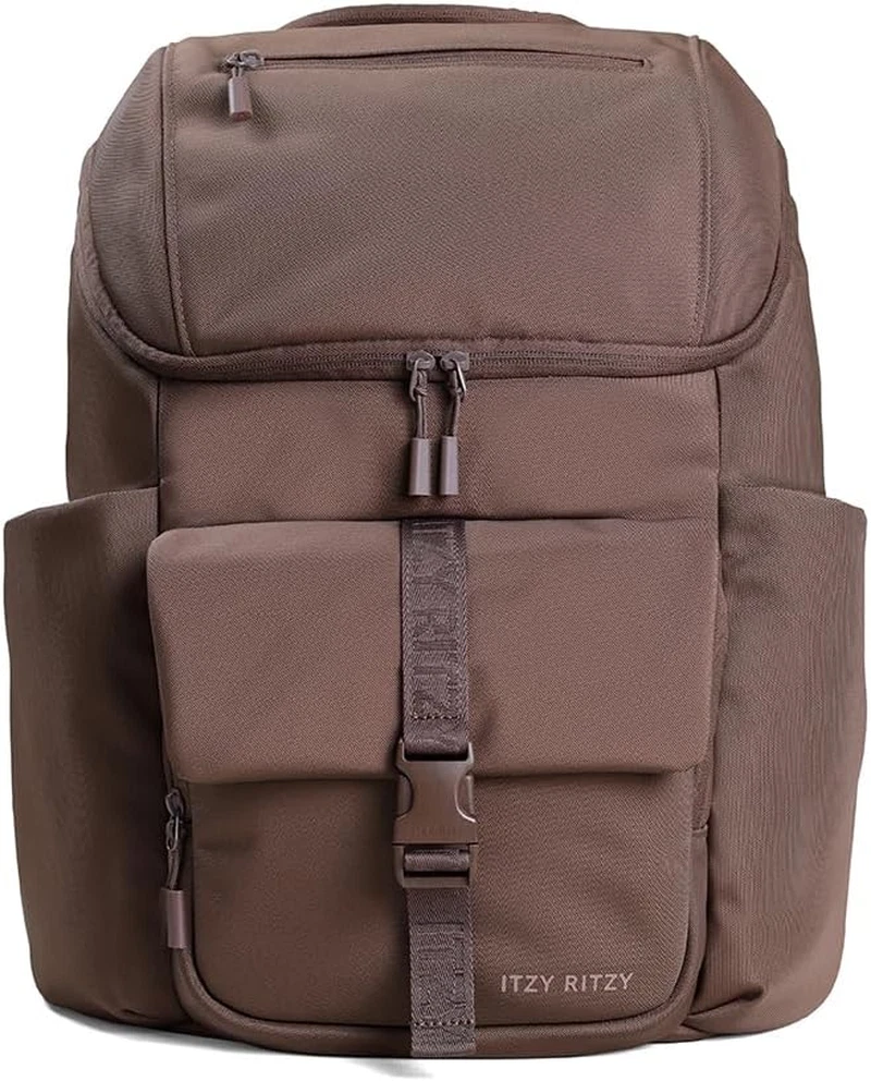 Belong Bucket Backpack - Stylish Diaper Bag with 16 Pockets & Changing Pad