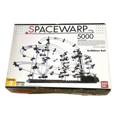 BANDAI SPACE WARP 5000 NIB 16000mm Rail Model Kit Level 3 Marble Roller Coaster