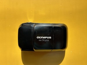 Olympus μ Mju I Infinity Stylus 35mm Point & Shoot Film Camera TESTED - READ