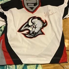 New ListingMaska Buffalo Sabres Autographed Hockey Jersey Size 52 Air-Knit Authentic