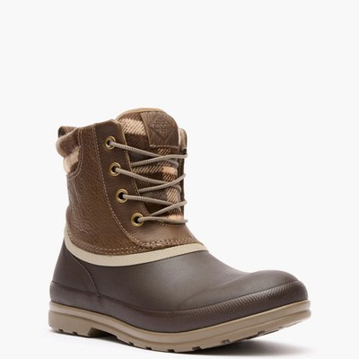 *NIB* MUCK BOOTS WOMEN'S ~ ORIGINAL DUCK LACE ~ WALNUT / BROWN ~ 9 WIDE