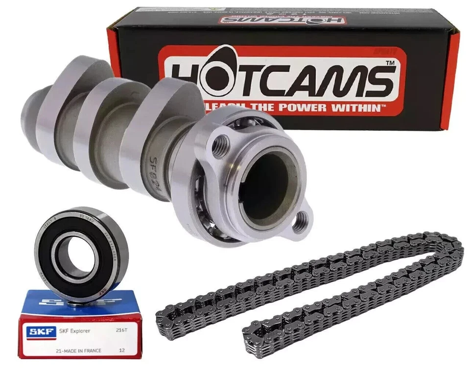 06 07 Honda TRX450R TRX 450R 450ER Etapa 2 Dos Hotcams Hot Cams Kit de cadena de distribución Foto 4 de 4