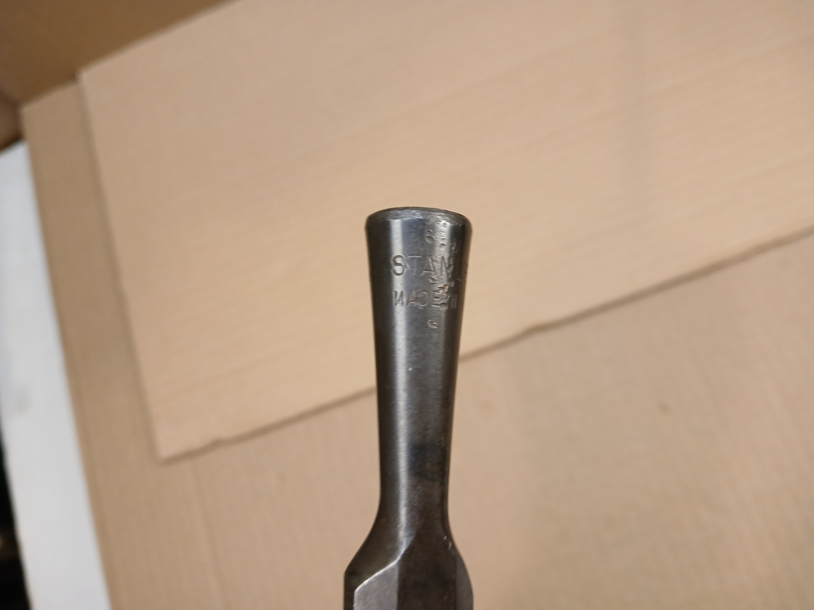 Stanley 3/4" Wide Wood Woodworking Chisel No Handle Made in USA Pre-Owned