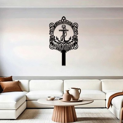 Rustic style Metal Wall Art Exquisite Home decoration Living room