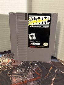 NES NARC Nintendo 1990 Video Game, Manual & Dust Jacket - Akklaim
