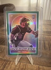 2021 Panini Chronicles - Overdrive Joey Bart #4 Green /75 (RC)