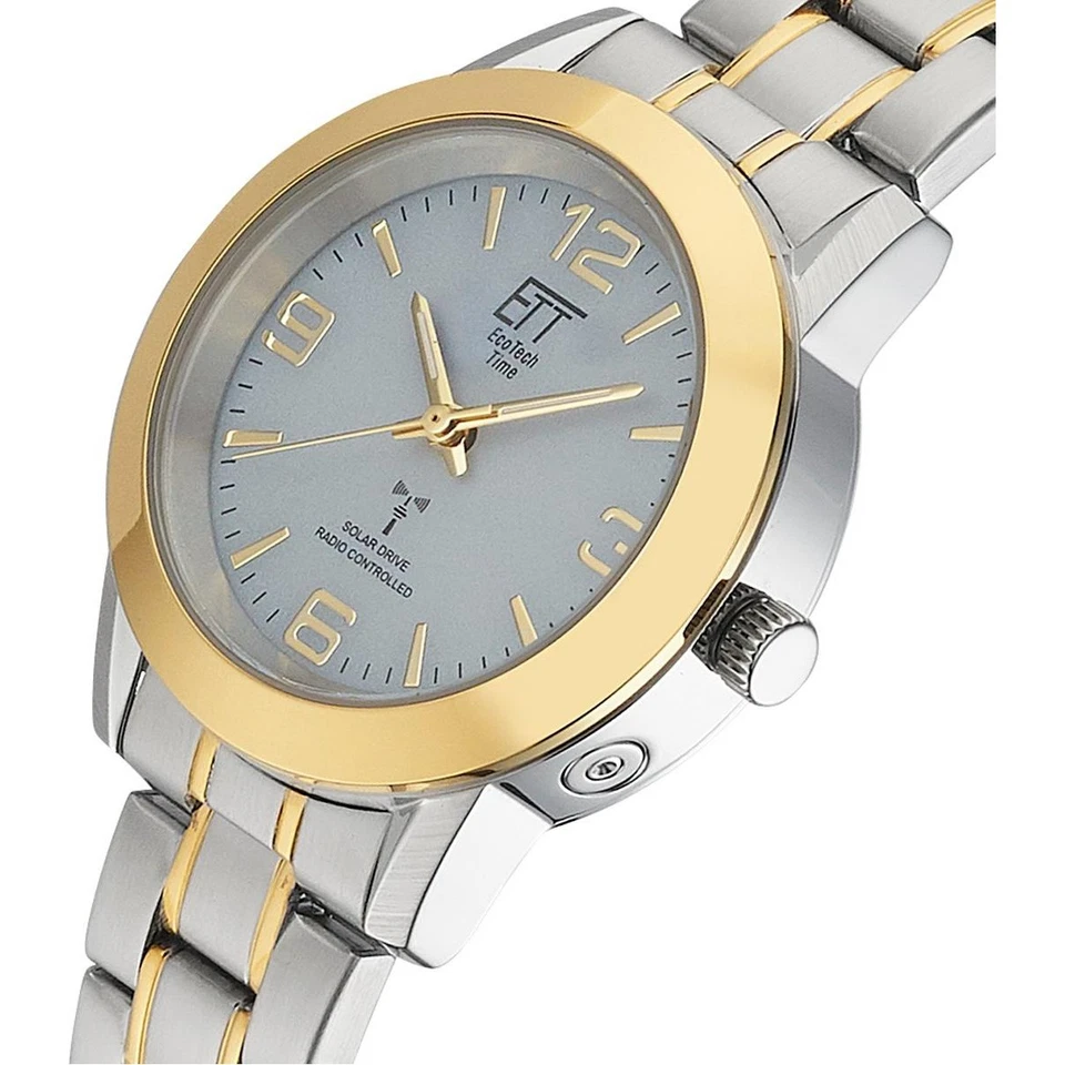 ETT Eco Tech Time Funk-Solar - Damenuhr ELS-11505-42M bicolor, 34mm - Bild 2 von 4