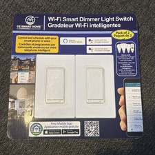 Wifi Smart Dimmer Light Switch 2pack Works w/ Amazon Alexa, Google Assistant