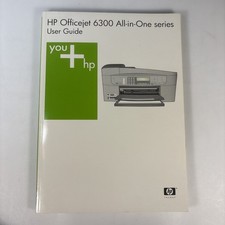 HP 6300 Officejet All-in-One Series USER GUIDE 160 pages 2006