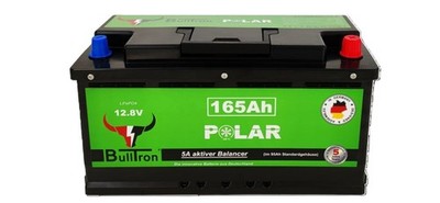BULLTRON 165AH 12,8V Batterie mit BMS & Bluetooth App (0% MwSt nach §12 Abs.3)