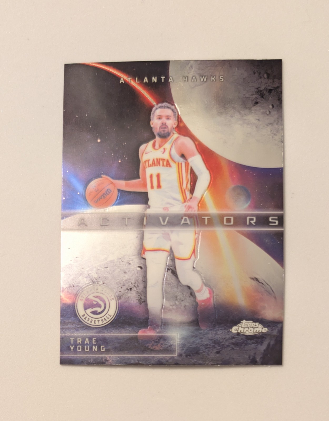 2025 Topps Chrome Trae Young Activators Insert #AC-5 Atlanta Hawks