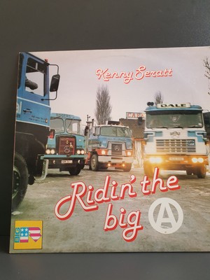 Kenny Seratt Riding The Big A LP Big R BRA1007 EX/EX 1980 Riding The Big A