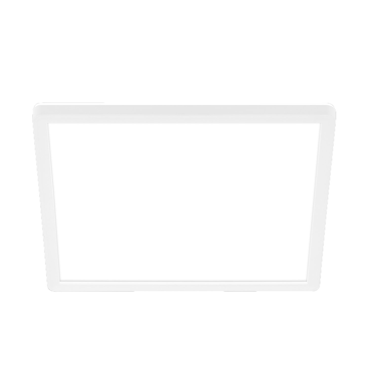 Plafoniera Moderna Tava A Plastica Bianco Led Integrato 11W 4000K
