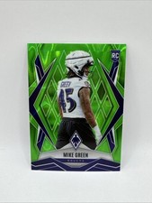 2025 Panini Phoenix #216 Mike Green Lime Green Lava Prizm #/225