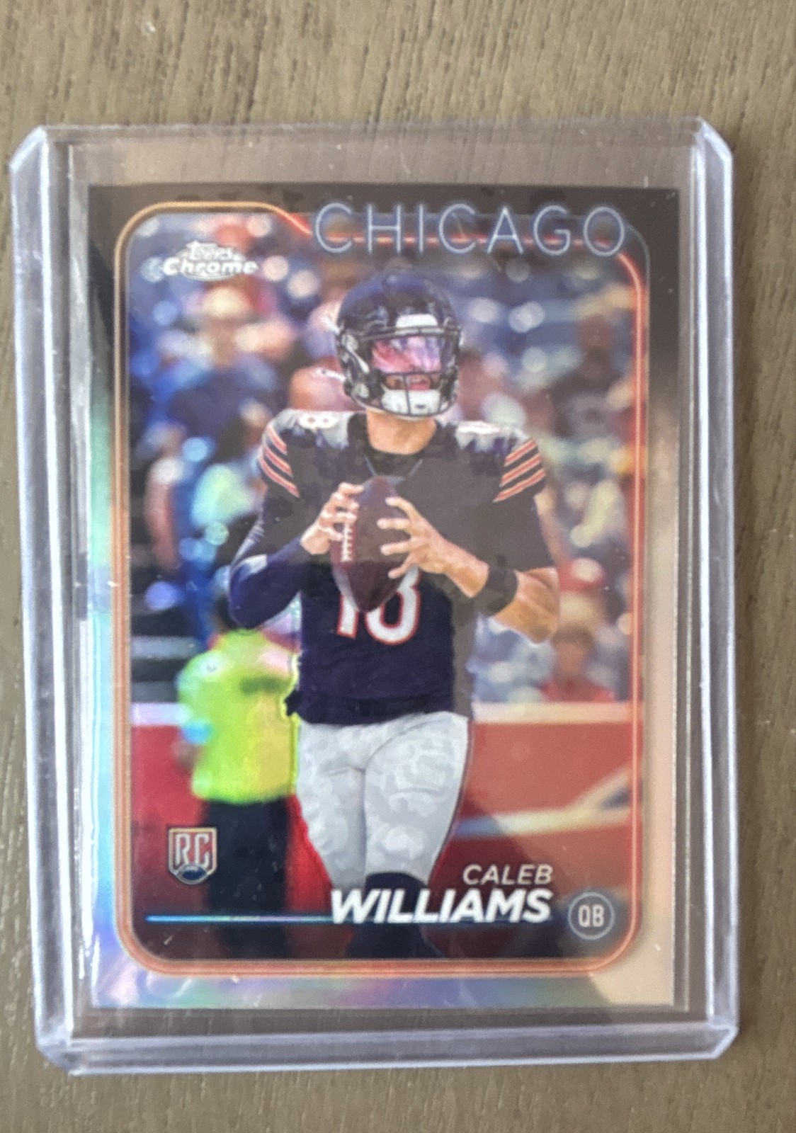 2024 Topps Chrome - Rookies Caleb Williams #202 Refractor (RC)