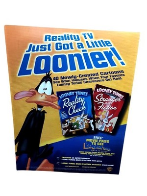 2003 Looney Tunes Back In Action Daffy Duck Print Ad Movie Promo