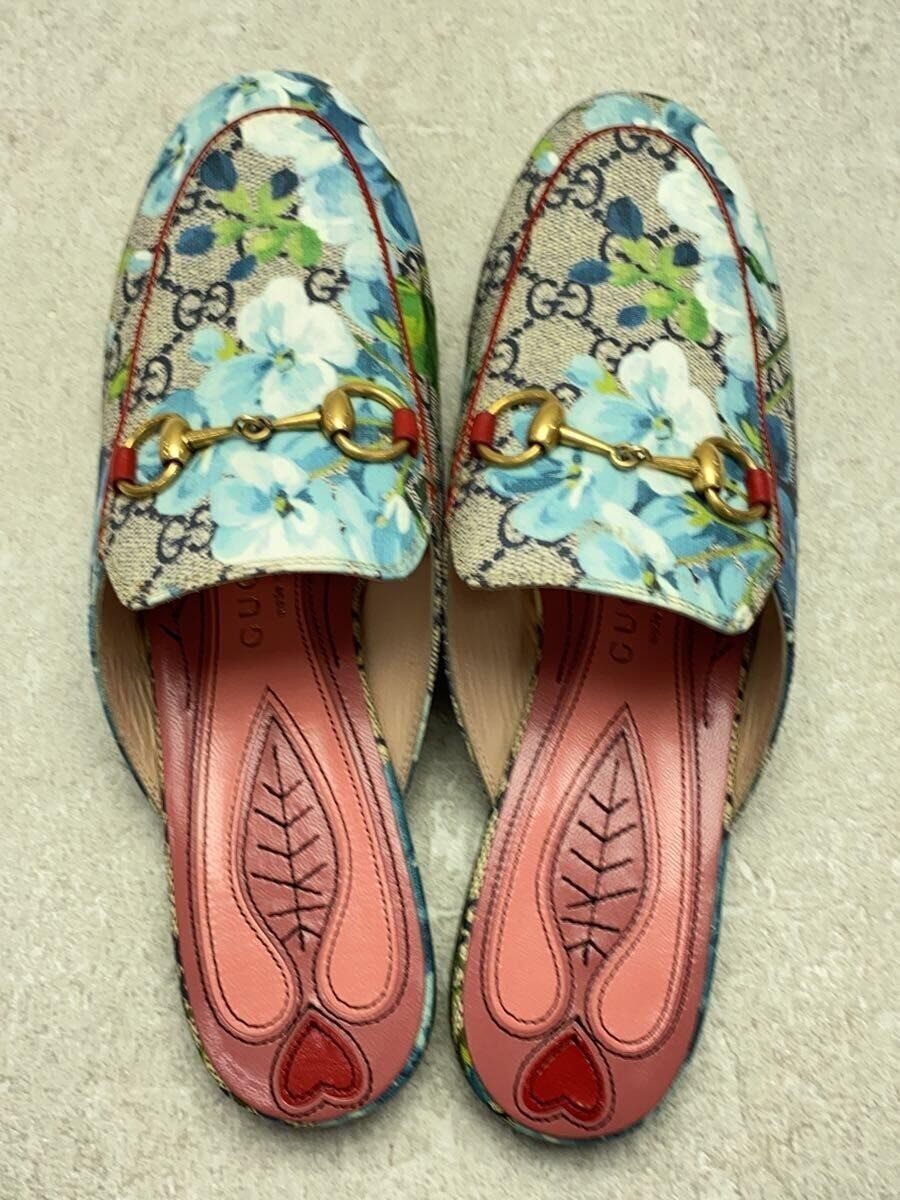 GUCCI ミュール 35C GUCCI PRINCETOWN Flat Shoes Horsebit Sandals Mules Size-35