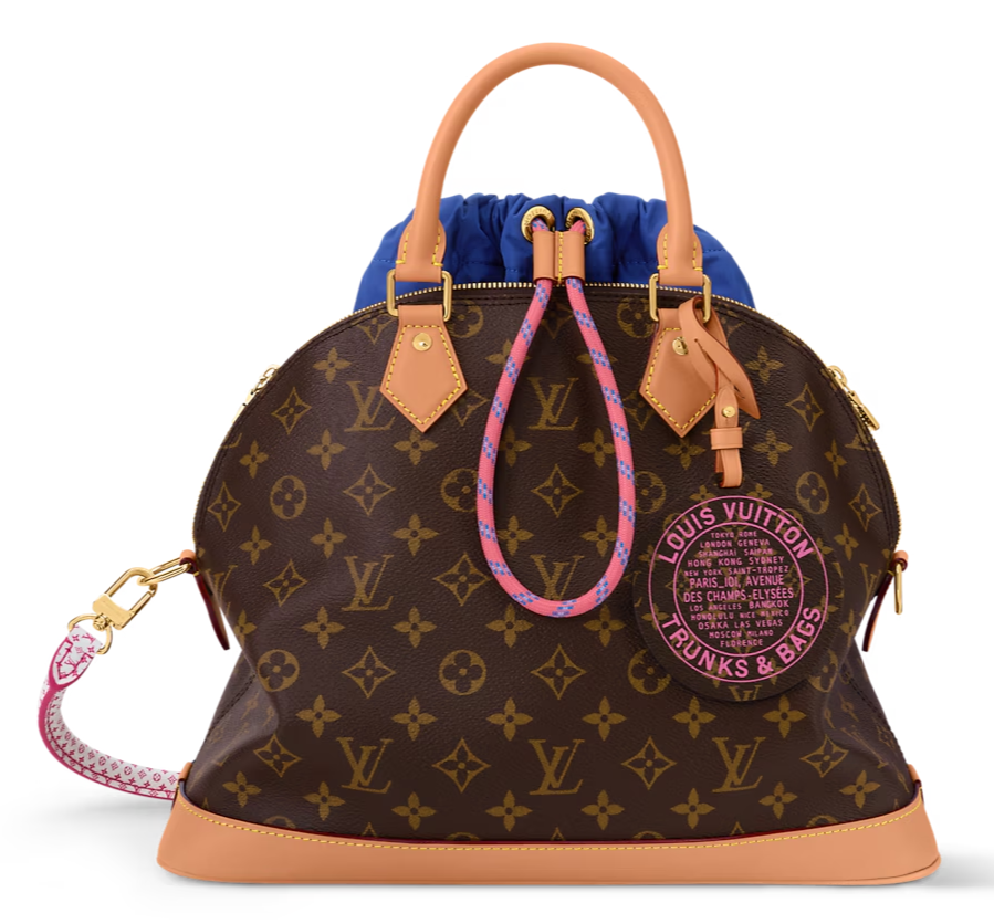 NEW Louis Vuitton Monogram Alma Soft MM Shoulder Bag Brown M27327
