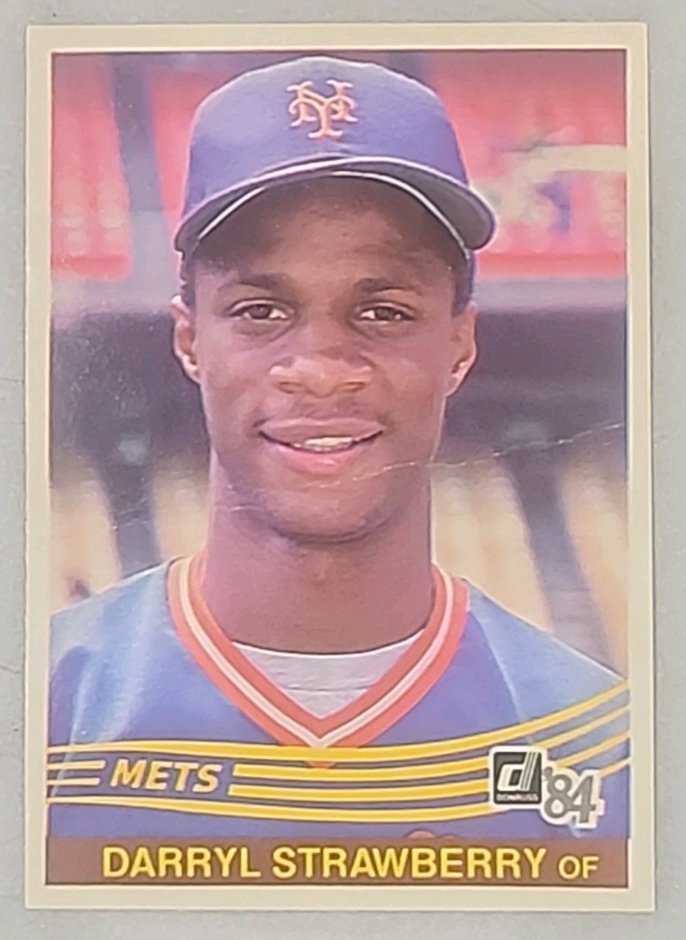 1984 Donruss Darryl Strawberry Rookie #68 New York Mets  EX