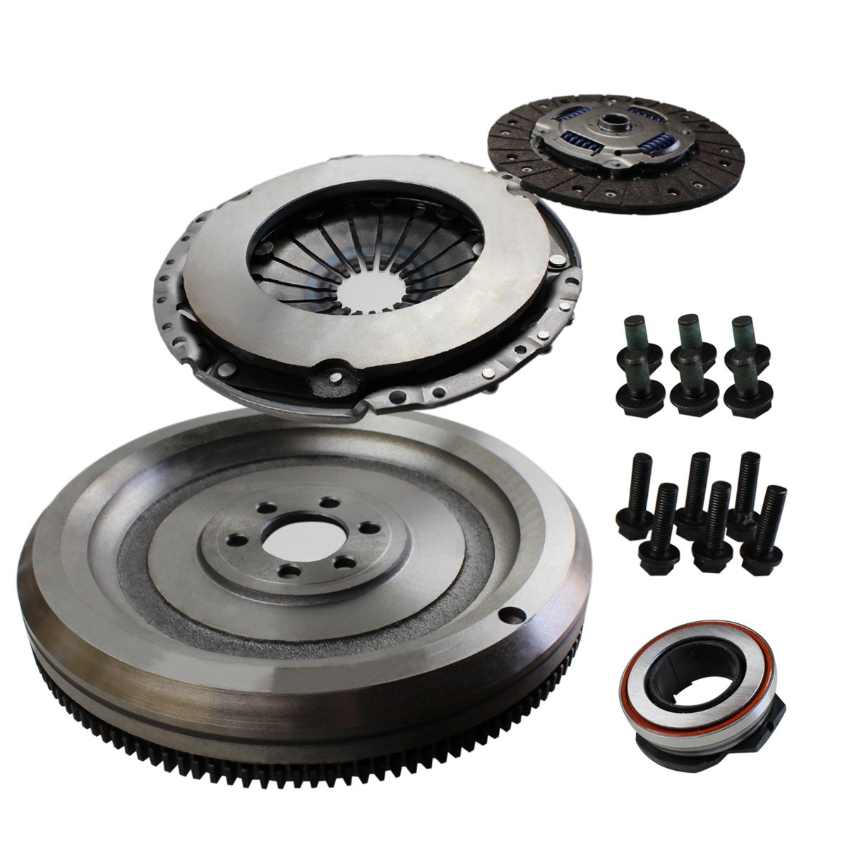 Volant moteur rigide 1.9 TDI avec kit embrayage 4 pièces pour Leon et Golf IV