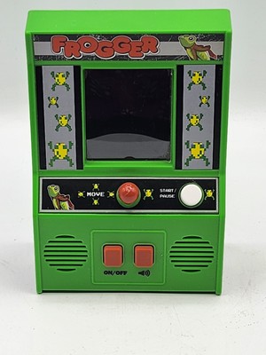 Frogger Retro Mini Classic Arcade Game Handheld Konami Basic Fun Tested Working