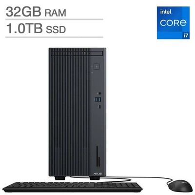 Asus V500 Mini Tower 15L Desktop i7-13620H 32GB DDR5 1TB SSD Windows 11 Home