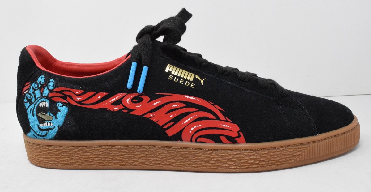 Puma Santa Cruz x Classic Suede 50 Mens Screaming Hand Mens 12 US