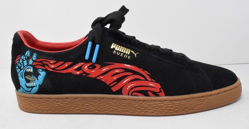 Puma Santa Cruz x Classic Suede 50 Mens Screaming Hand Mens 12 US Sneakers NIB - Picture 2 of 7